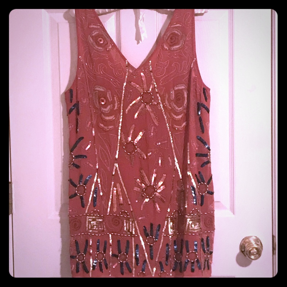 Free People Beaded Cocktail Dress